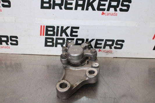 95 HONDA SHADOW 1100 REAR BACK BRAKE CALIPER W MOUNT BRACKET BB885