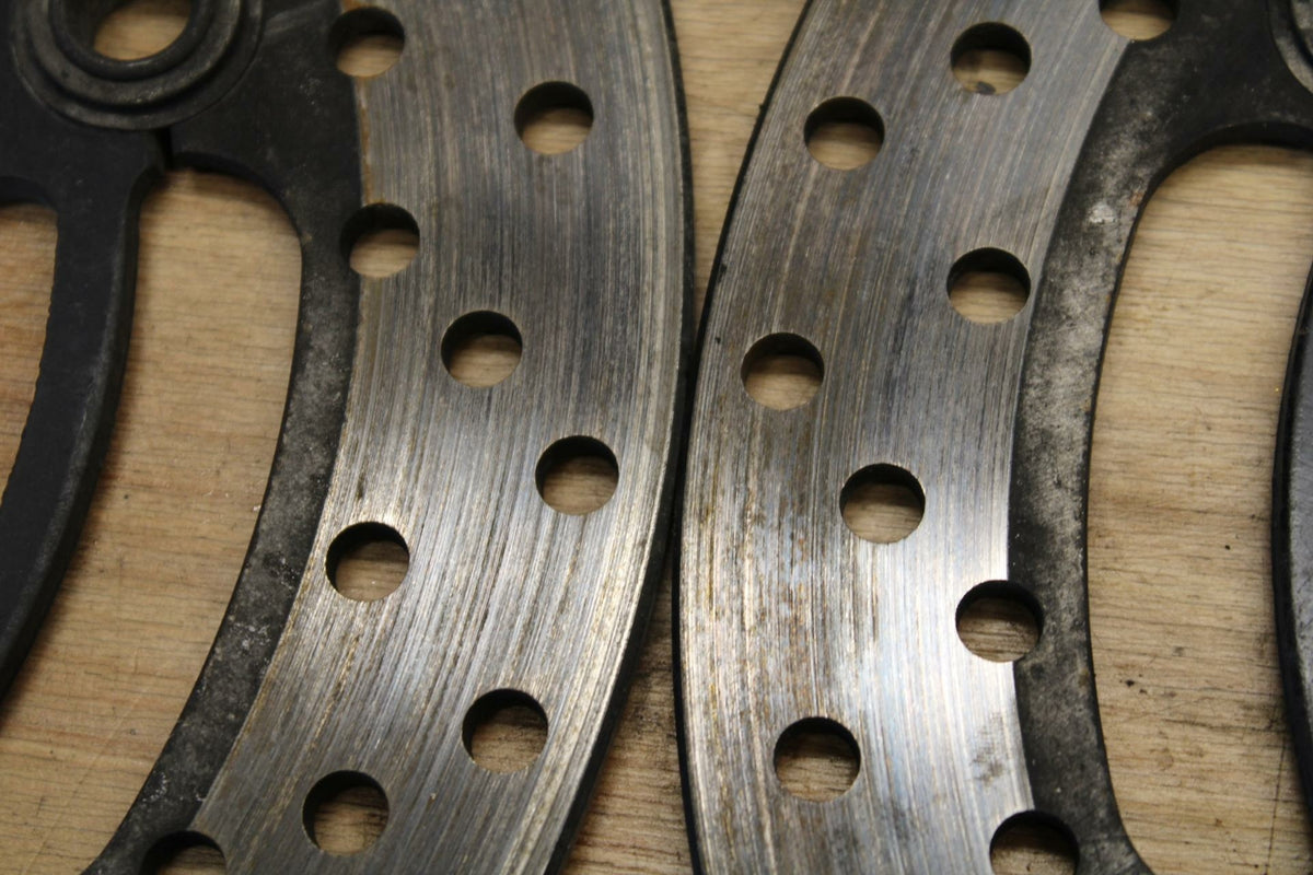 07-08 SUZUKI SV650 FRONT LEFT RIGHT BRAKE ROTORS DISCS BB316