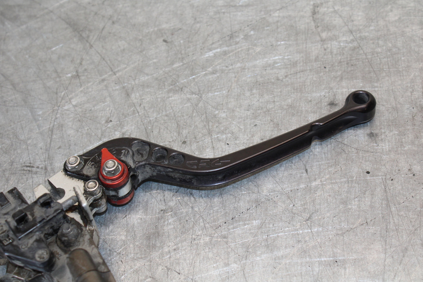 03-04 KAWASAKI NINJA ZX6RR CLUTCH PERCH MOUNT WITH CRG LEVER  BB684