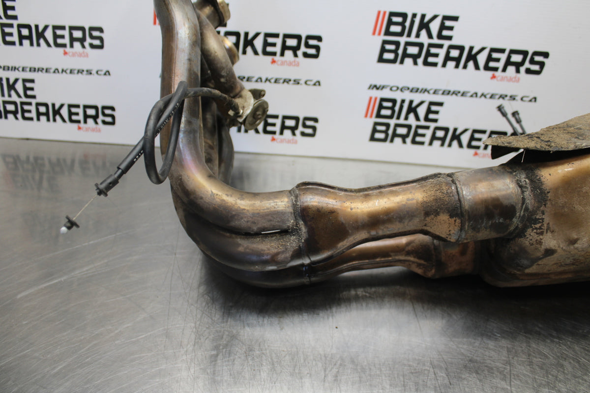 10-11 BMW S1000RR EXHAUST HEADER PIPES MANIFOLD BB168