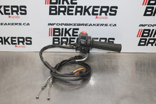 11-22 SUZUKI GSXR 600  RIGHT CLIP ON HANDLE KILL OFF START SWITCH SWITCHES BB193
