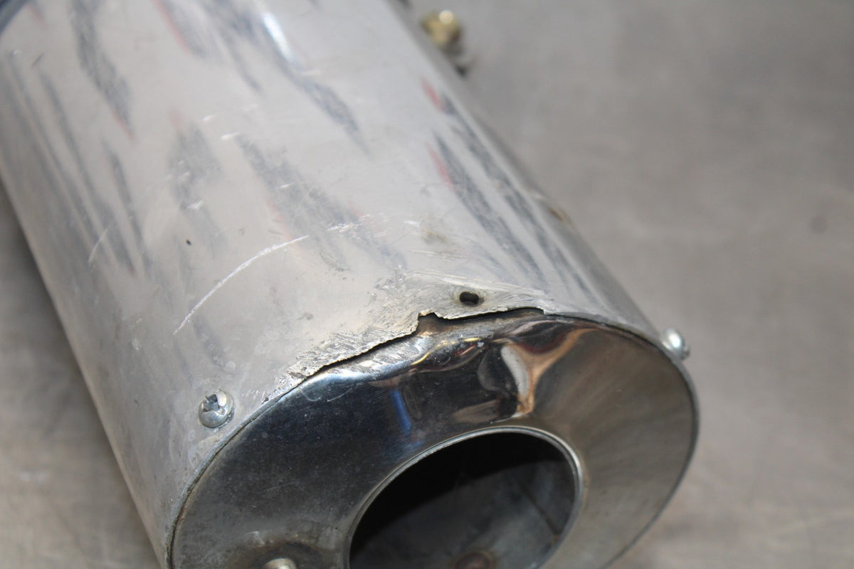 02-03 YAMAHA YZF R1 5PW EXHAUST PIPE MUFFLER SLIP ON CAN SILENCER BB895