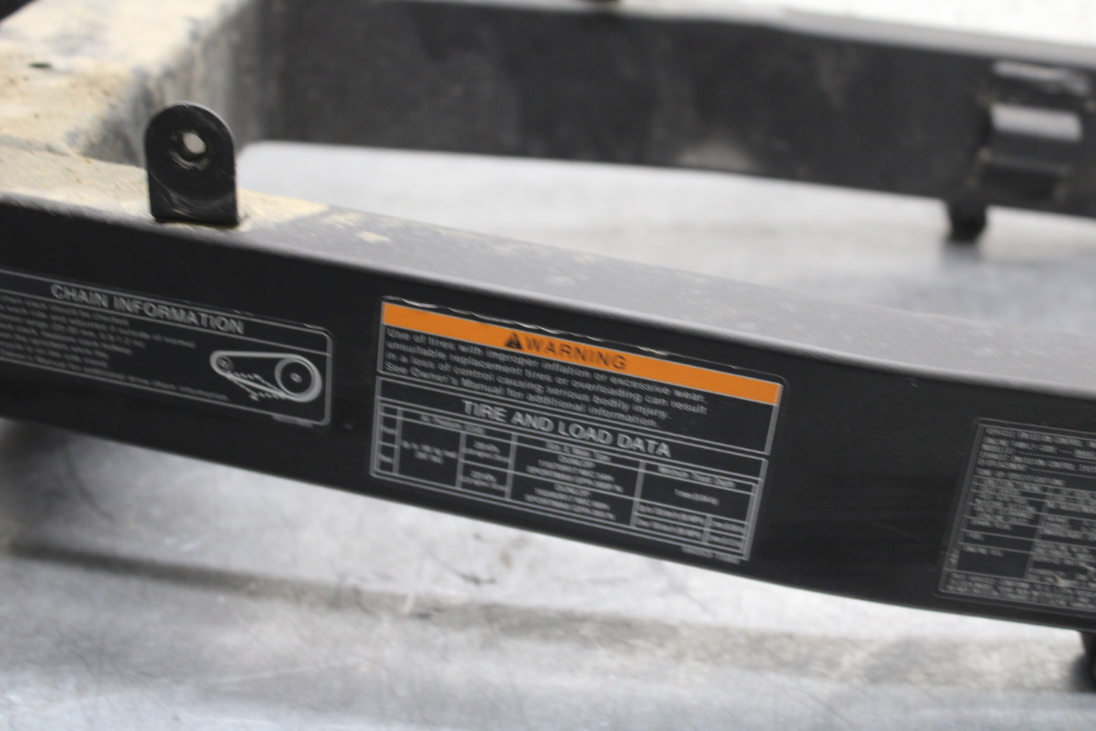 24 KAWASAKI NINJA 500 ABS REAR SWINGARM BACK SUSPENSION SWING ARM BB730