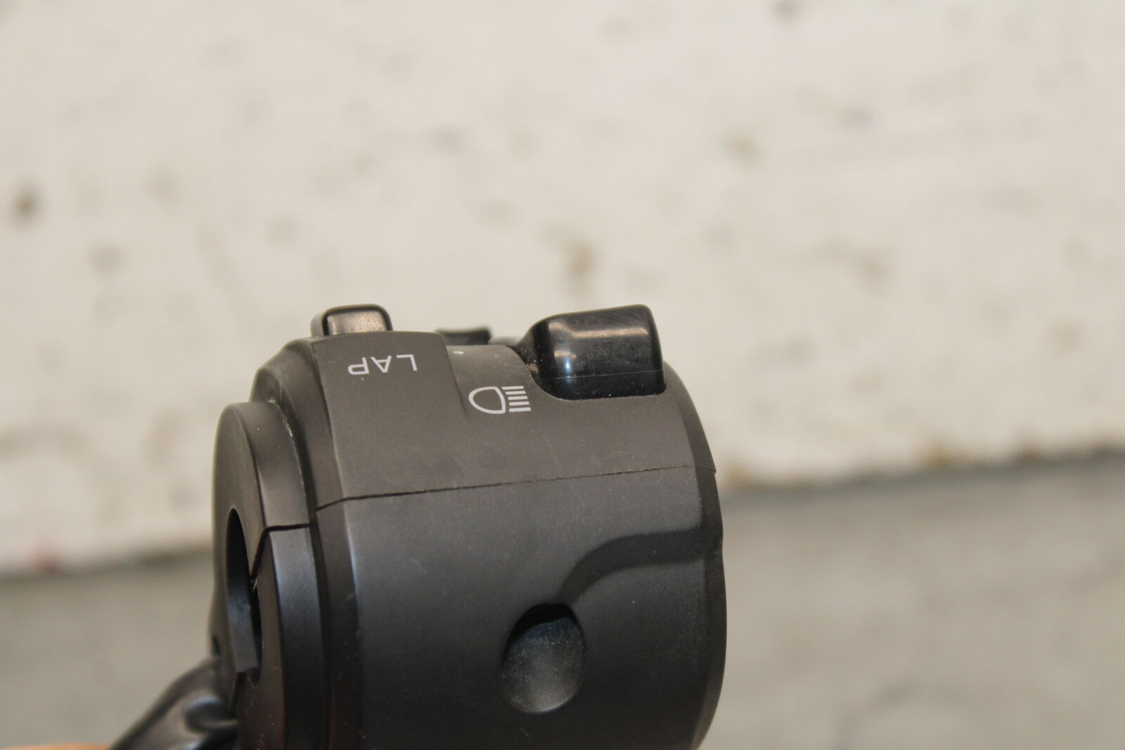 09-12 KAWASAKI NINJA ZX6R LEFT CLIP ON HANDLE HORN SIGNALS SWITCH SWITCHES BB110