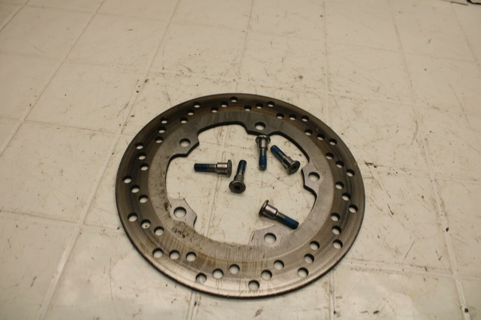 03-07 SUZUKI SV650 ABS REAR ROTOR BACK BRAKE DISC BB22