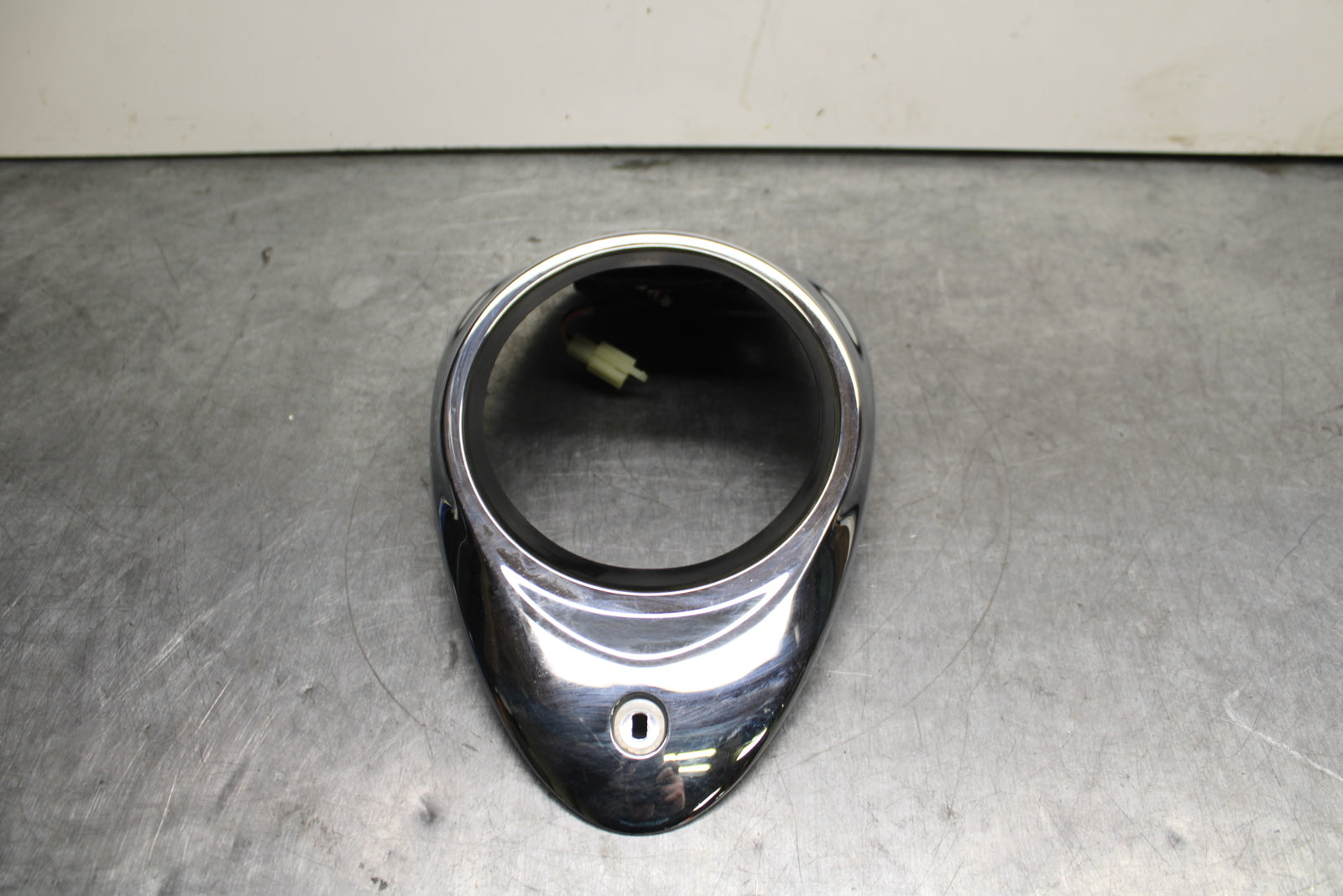 02-03 YAMAHA V STAR 1100 GAS TANK CAP COVER TRIM PANELCOWL FAIRING BB124