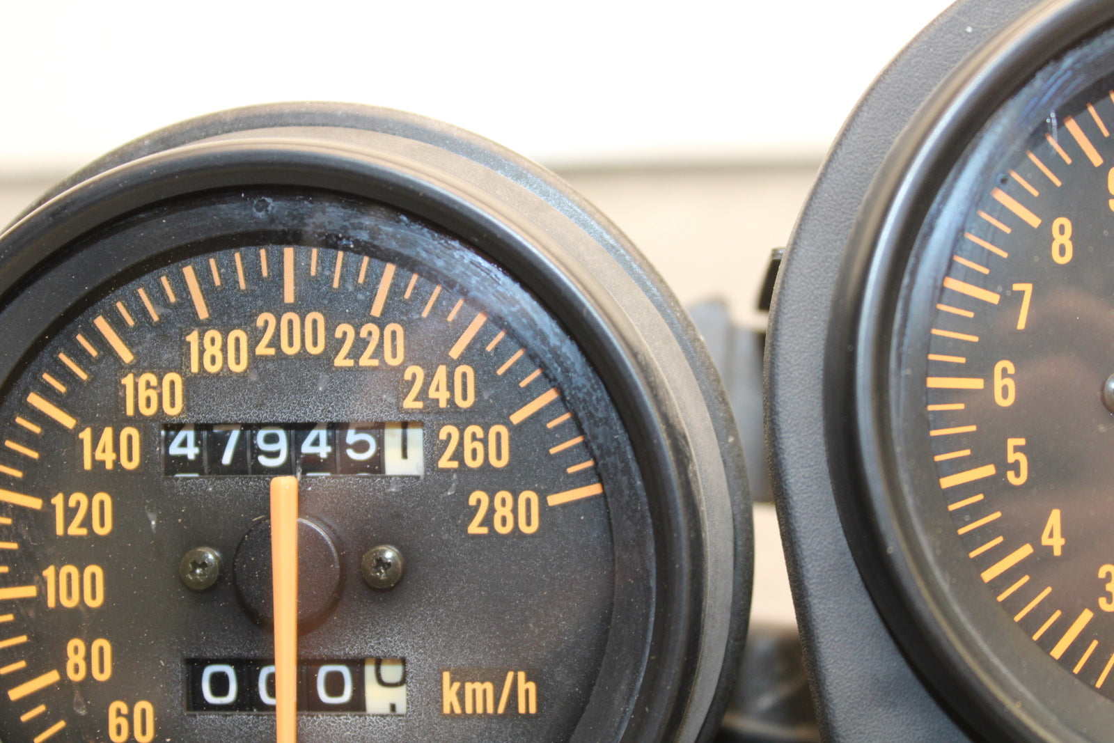 93-94 KAWASAKI NINJA ZX7R SPEEDO TACH GAUGES DISPLAY CLUSTER SPEEDOMETER BB122