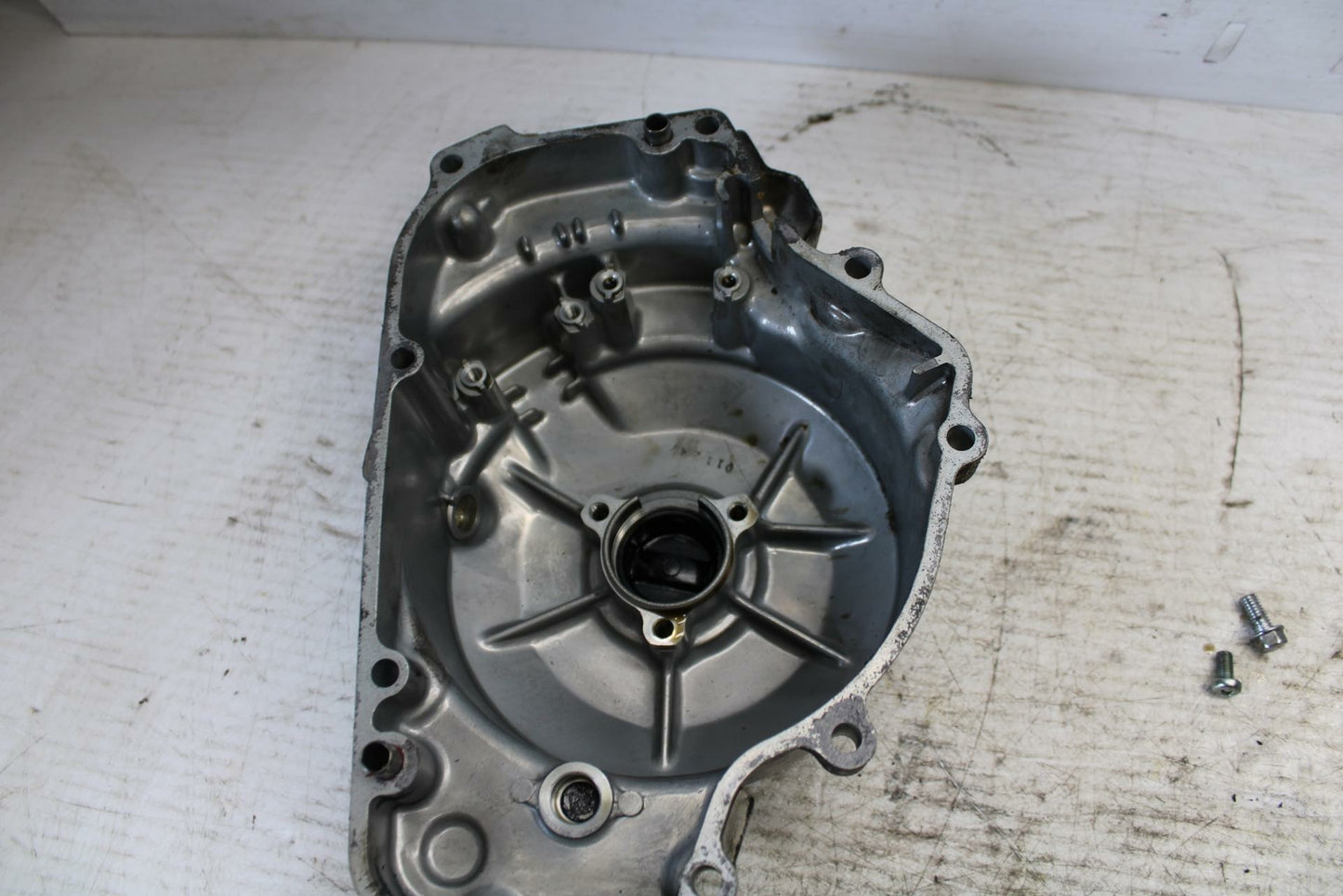 90-07 KAWASAKI ZZR 250 STATOR MAGNETO ALTERNATOR GENERATOR COVER BB298