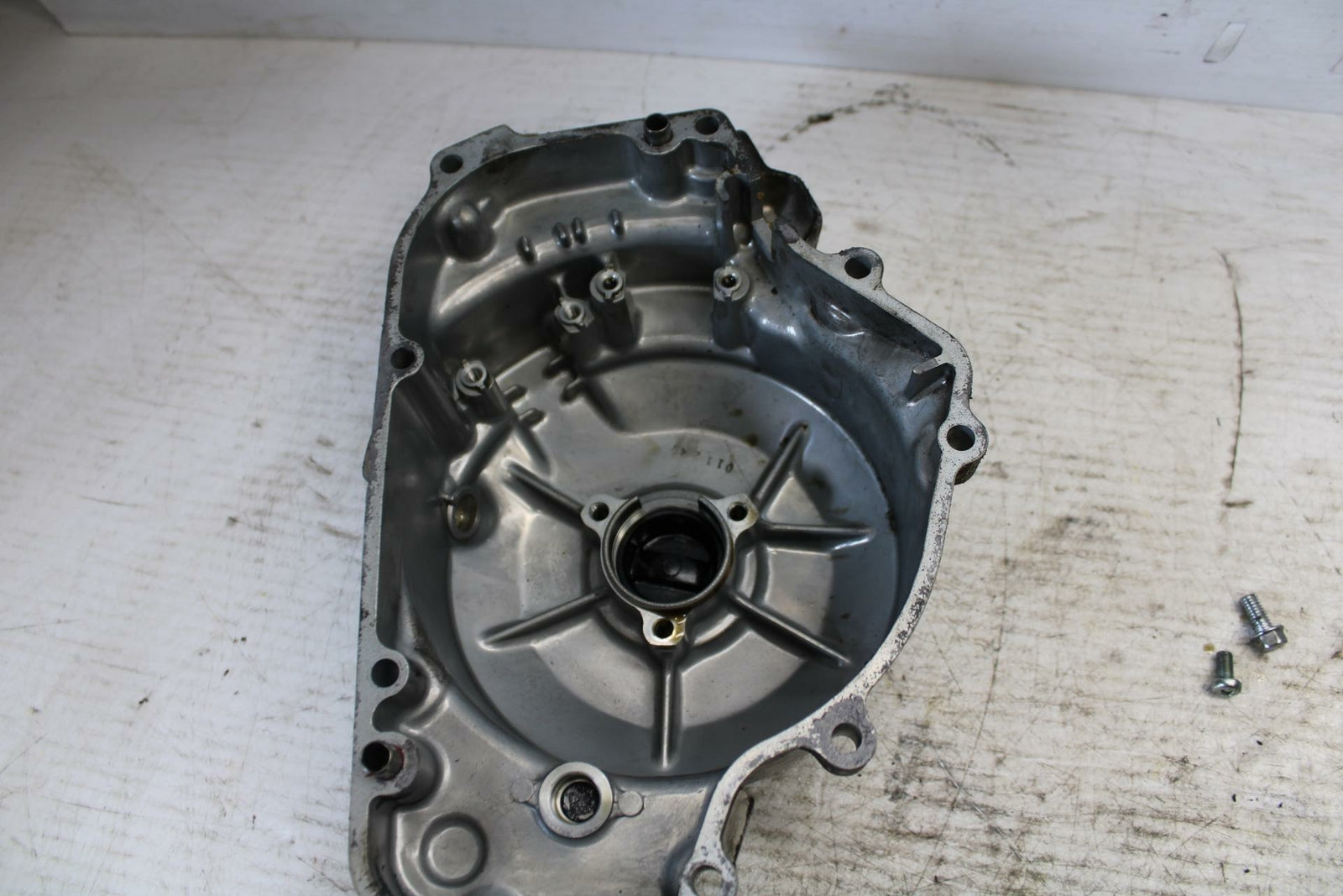 90-07 KAWASAKI ZZR 250 STATOR MAGNETO ALTERNATOR GENERATOR COVER BB298