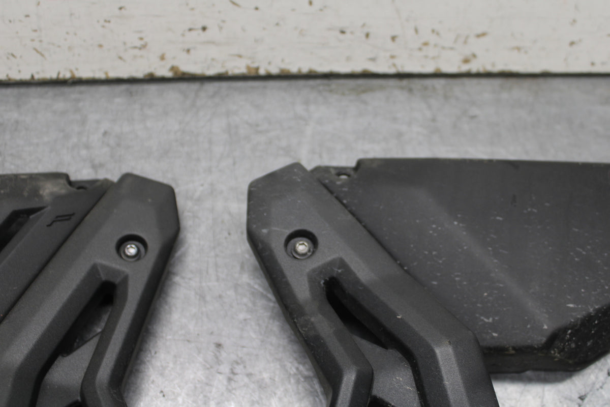 18-24 KAWASAKI NINJA 650 RIGHT LEFT FRAME SIDE COVERS COWLS PANELS TRIM BB725 