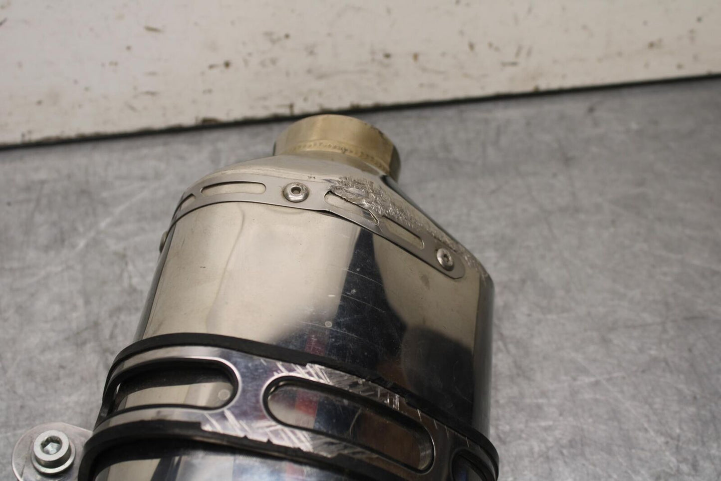 11-12 KAWASAKI Z1000 YOSHIMURA EXHAUST PIPE MUFFLER SLIP ON CAN SILENCER BB636