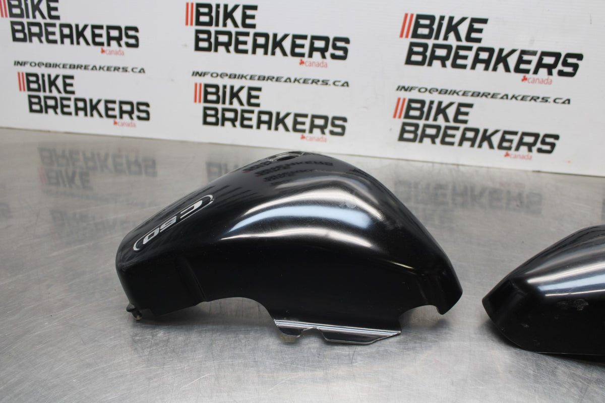 15 SUZUKI BOULEVARD C50 SIDE COVER PANEL COWL FAIRING SET PAIR BB775