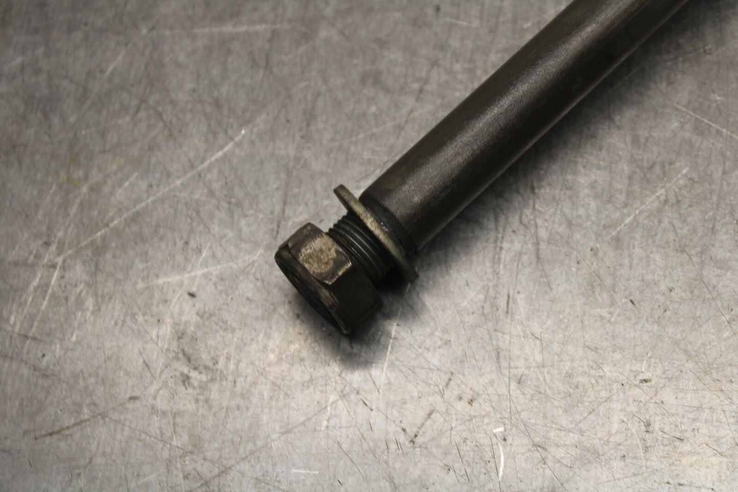 04-12 HONDA ST1300A REAR AXLE BACK WHEEL RIM PIVOT BOLT AXEL BB669