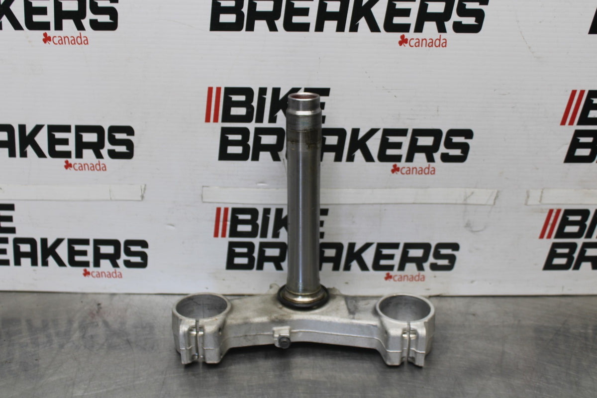 13-18 KAWASAKI NINJA ZX6R FRONT FORKS CLAMP LOWER TRIPLE TREE STEM BB915