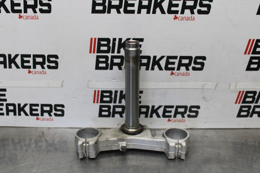 13-18 KAWASAKI NINJA ZX6R FRONT FORKS CLAMP LOWER TRIPLE TREE STEM BB915