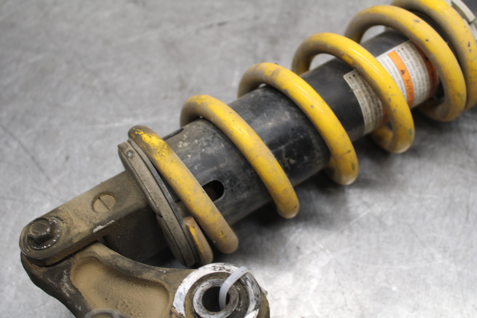 08-10 SUZUKI GSXR 600 REAR BACK SHOCK ABSORBER SUSPENSION  BB721