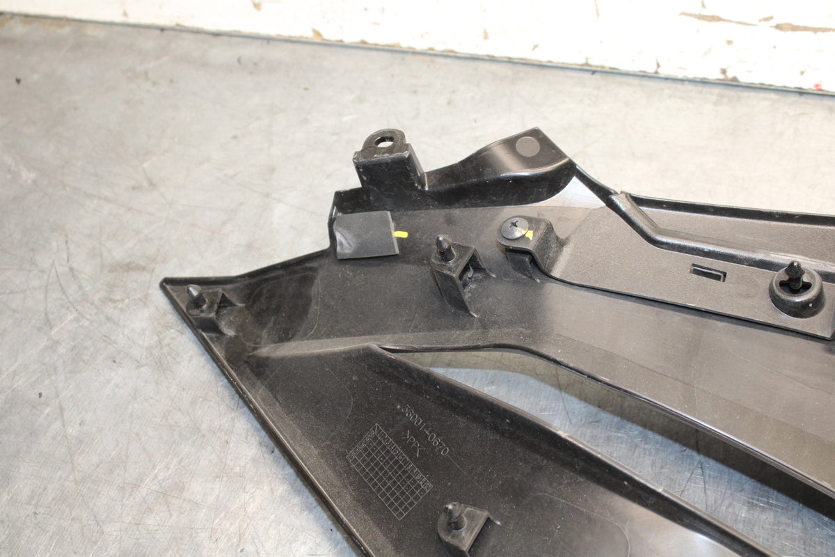 19-22 KAWASAKI Z400 LEFT LOWER MID UPPER SIDE FAIRING COWL BB738