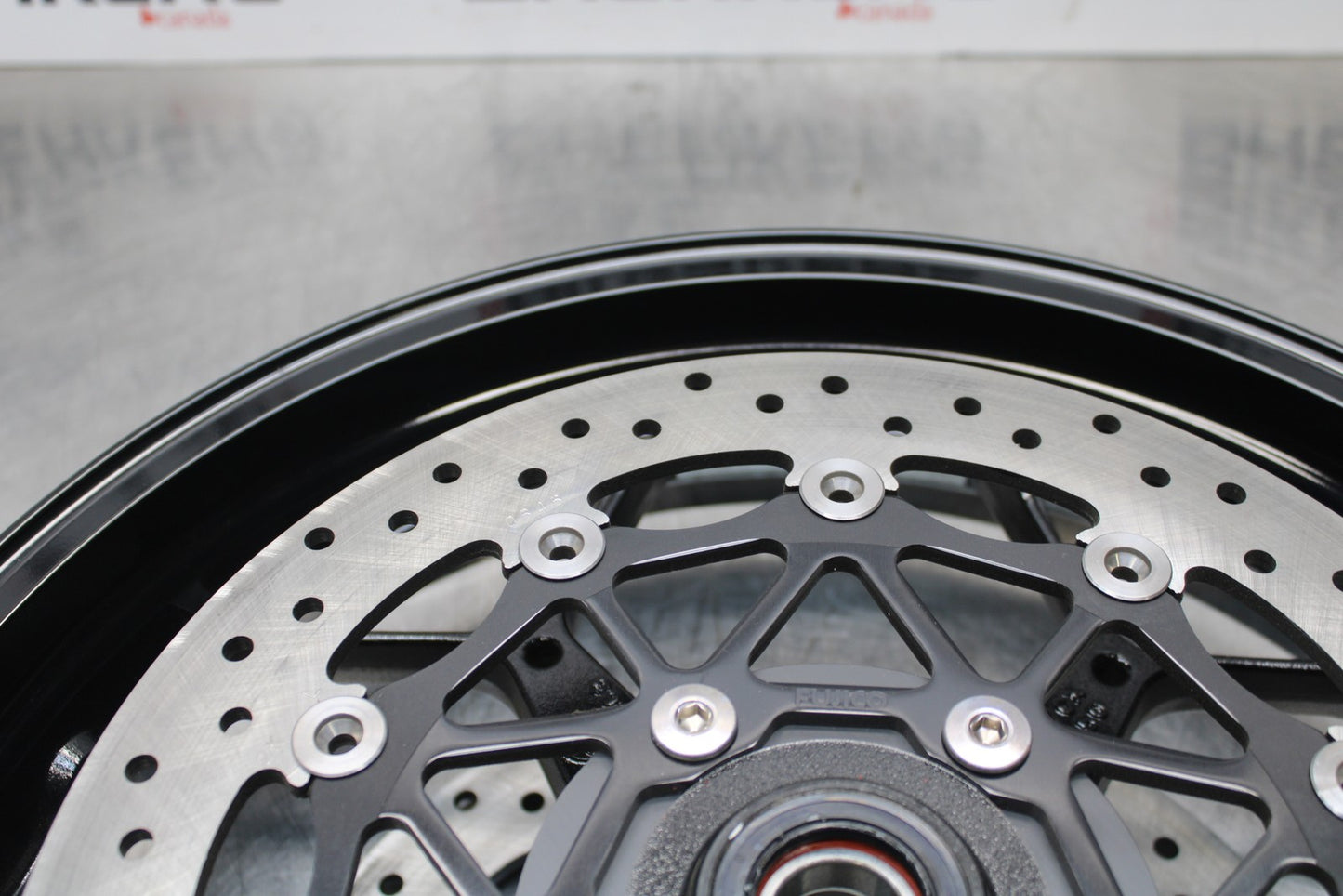 23-24 KAWASAKI NINJA ZX14R NEW TAKE OFF!! FRONT WHEEL FRONT RIM & ROTORS BB764