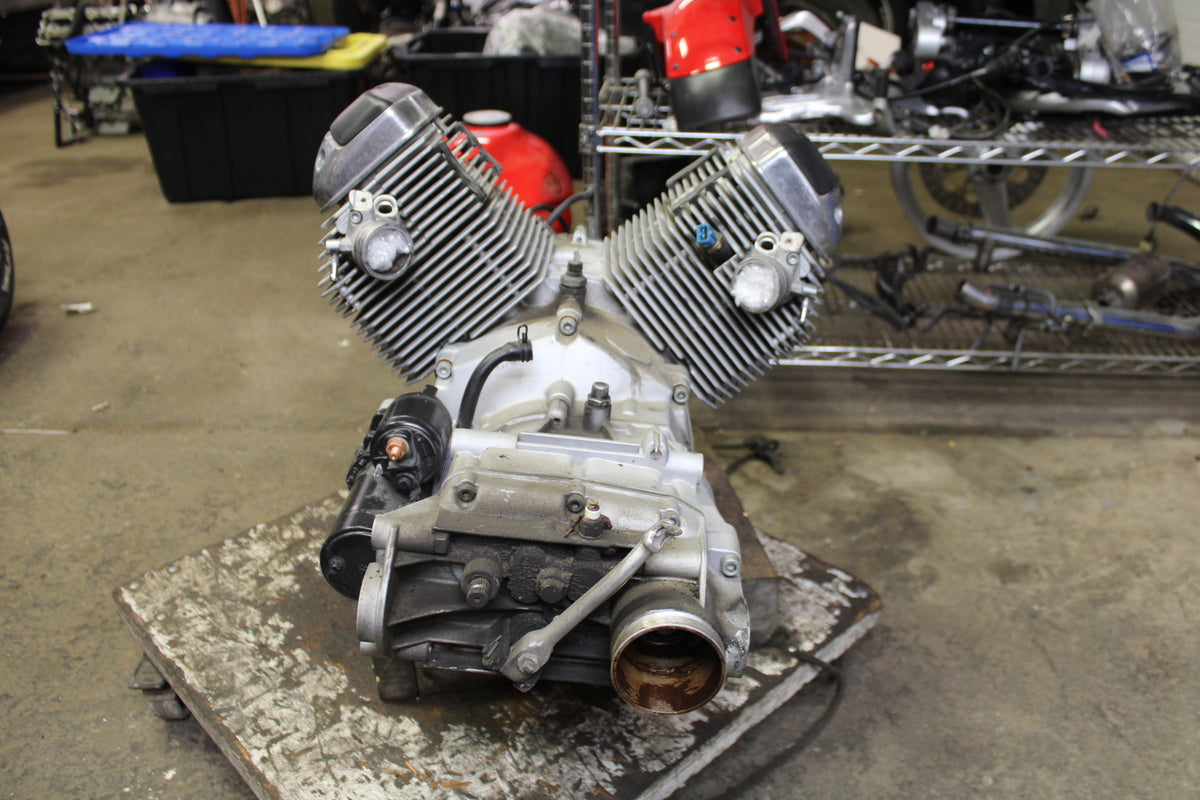 08 MOTO GUZZI BREVA 750 ENGINE MOTOR BB154