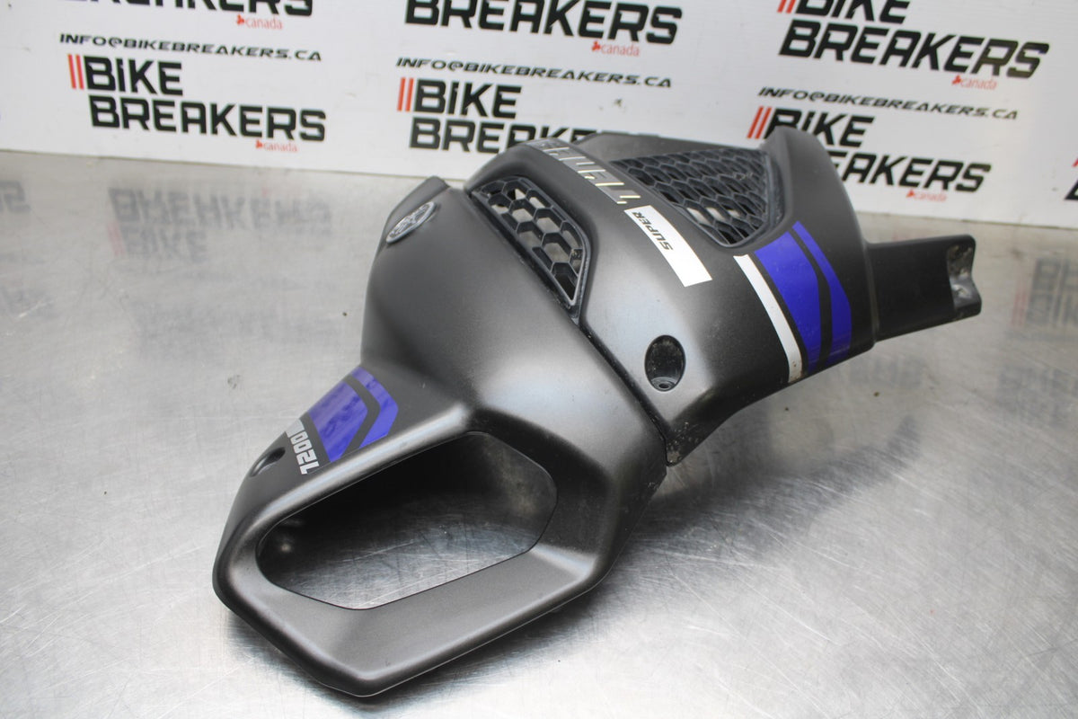 18 YAMAHA SUPER TENERE LEFT MID UPPER SIDE FAIRING COWL PLASTIC BB832