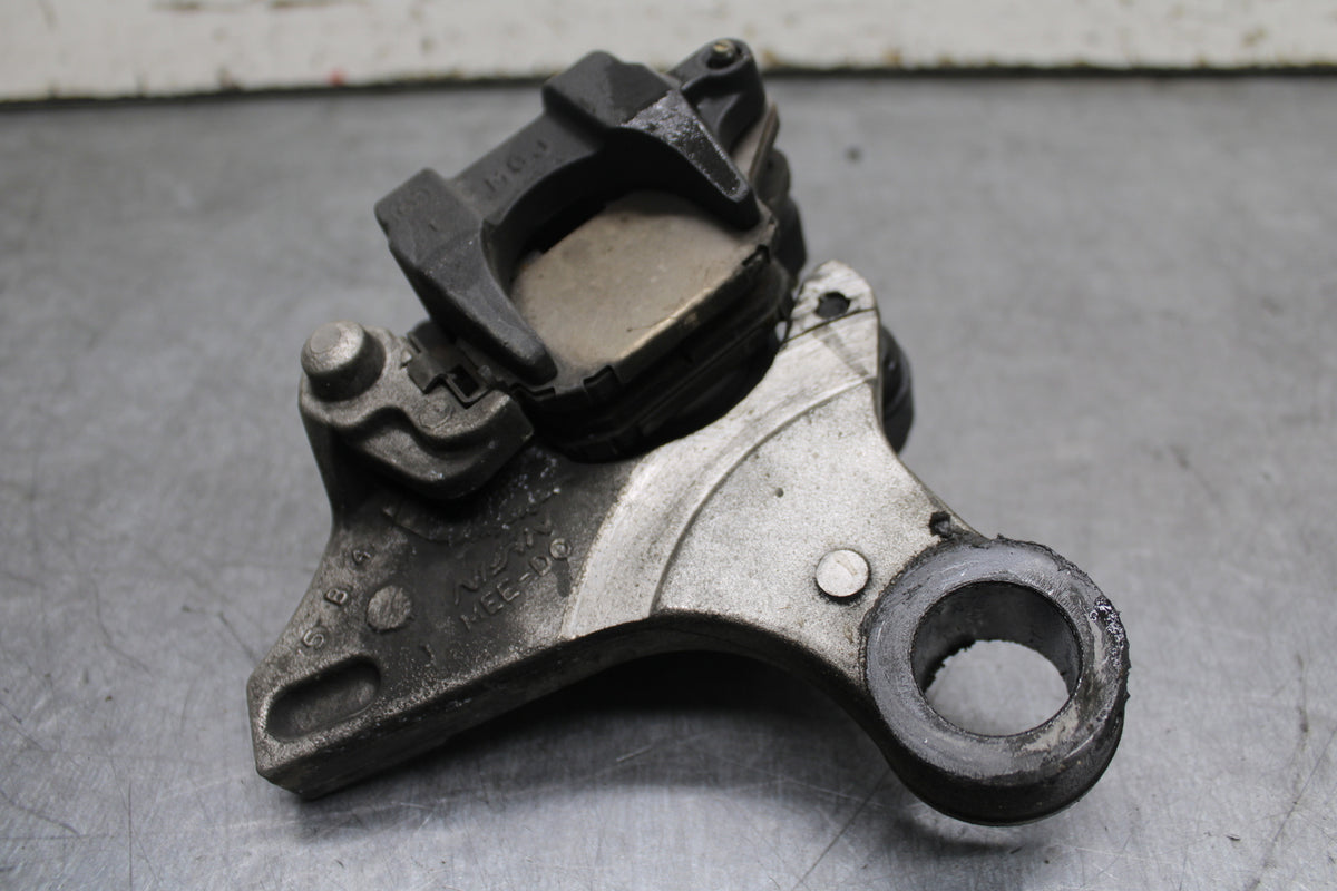 05-06 HONDA CBR600RR REAR BACK BRAKE CALIPER W MOUNT BRACKET BB727