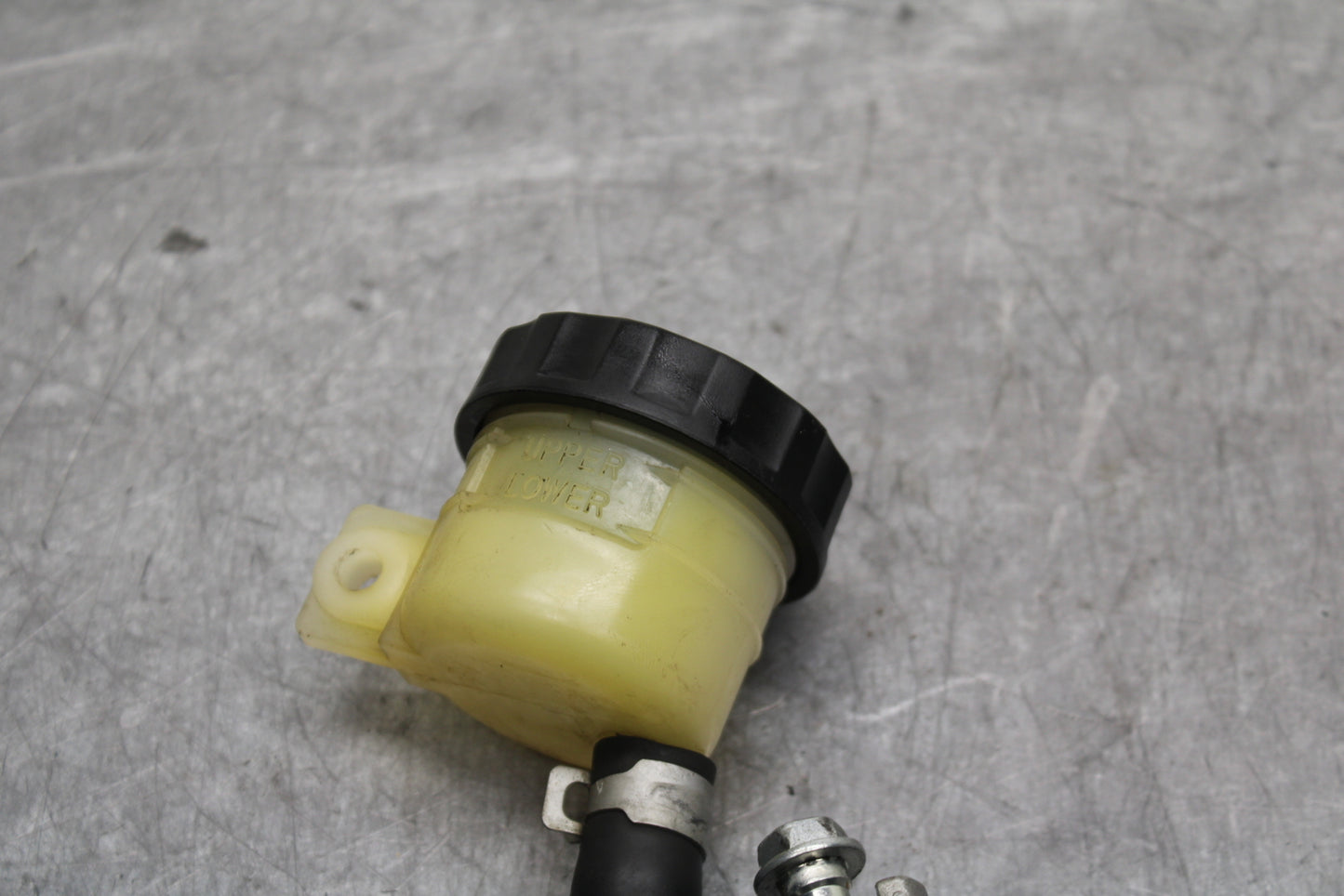 03-08 KAWASAKI VULCAN 1600 REAR BACK BRAKE MASTER CYLINDER W RESERVOIR BB123