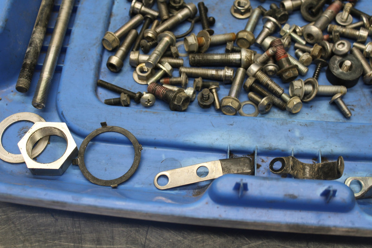 08 KAWASAKI ZX6R MOUNTING BOLTS HARDWARE SCREWS BB896