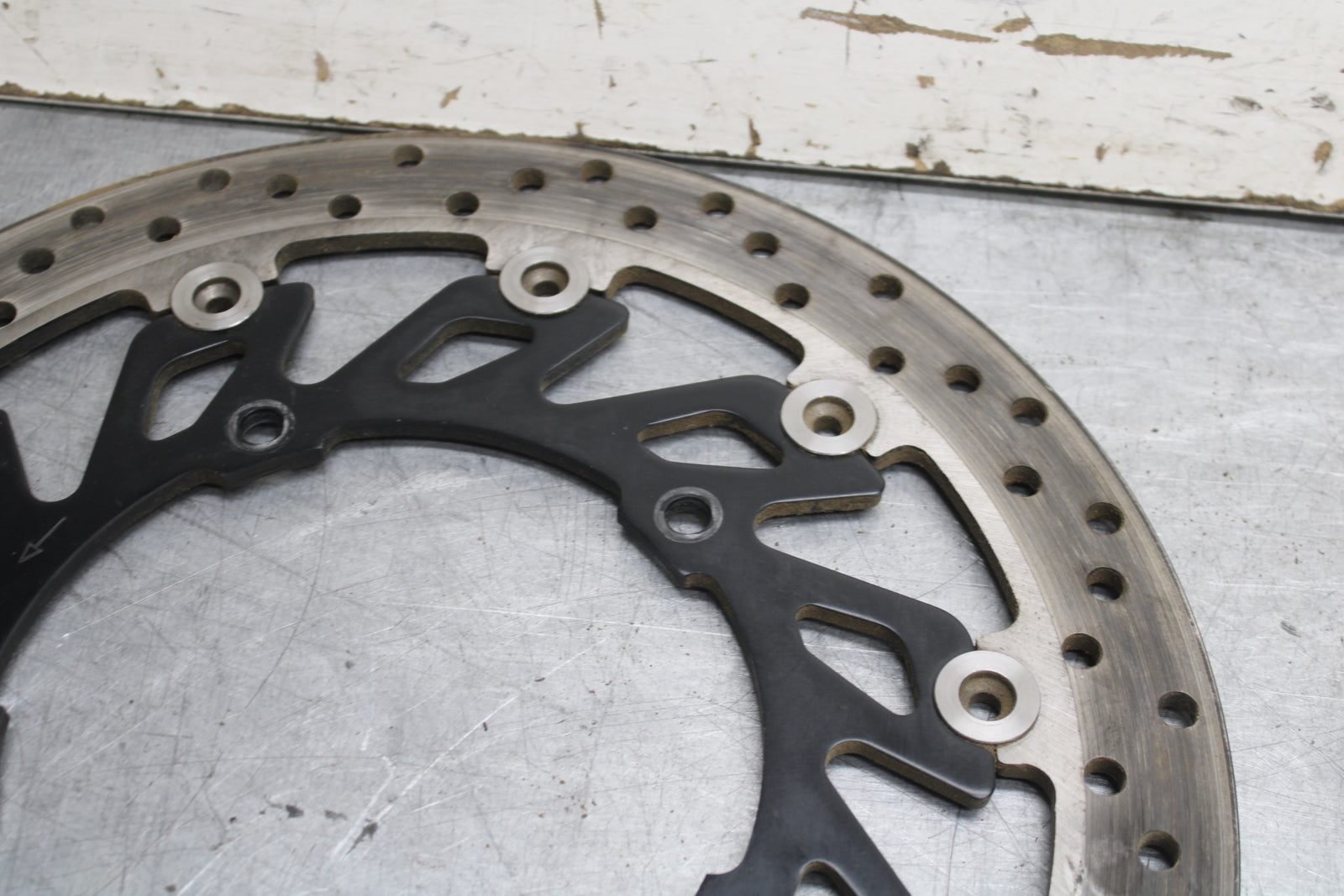 09-14 YAMAHA YZF R1 FRONT LEFT RIGHT BRAKE ROTORS DISCS 14B-2581T-00-00 BB696