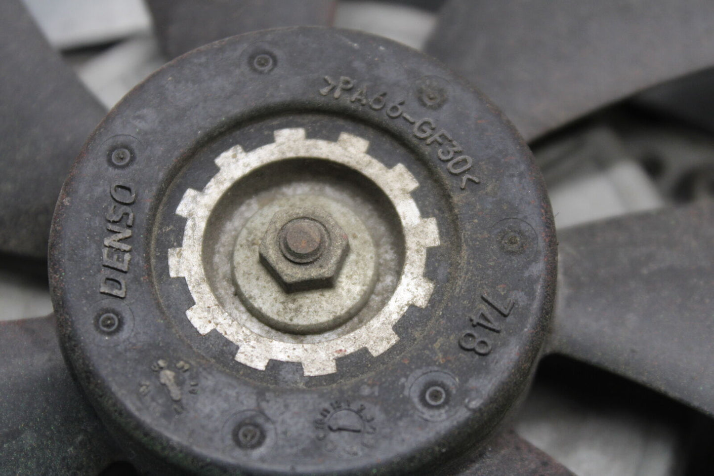 09-12 KAWASAKI NINJA ZX6R ENGINE RADIATOR COOLING FAN 59502-0046 BB656