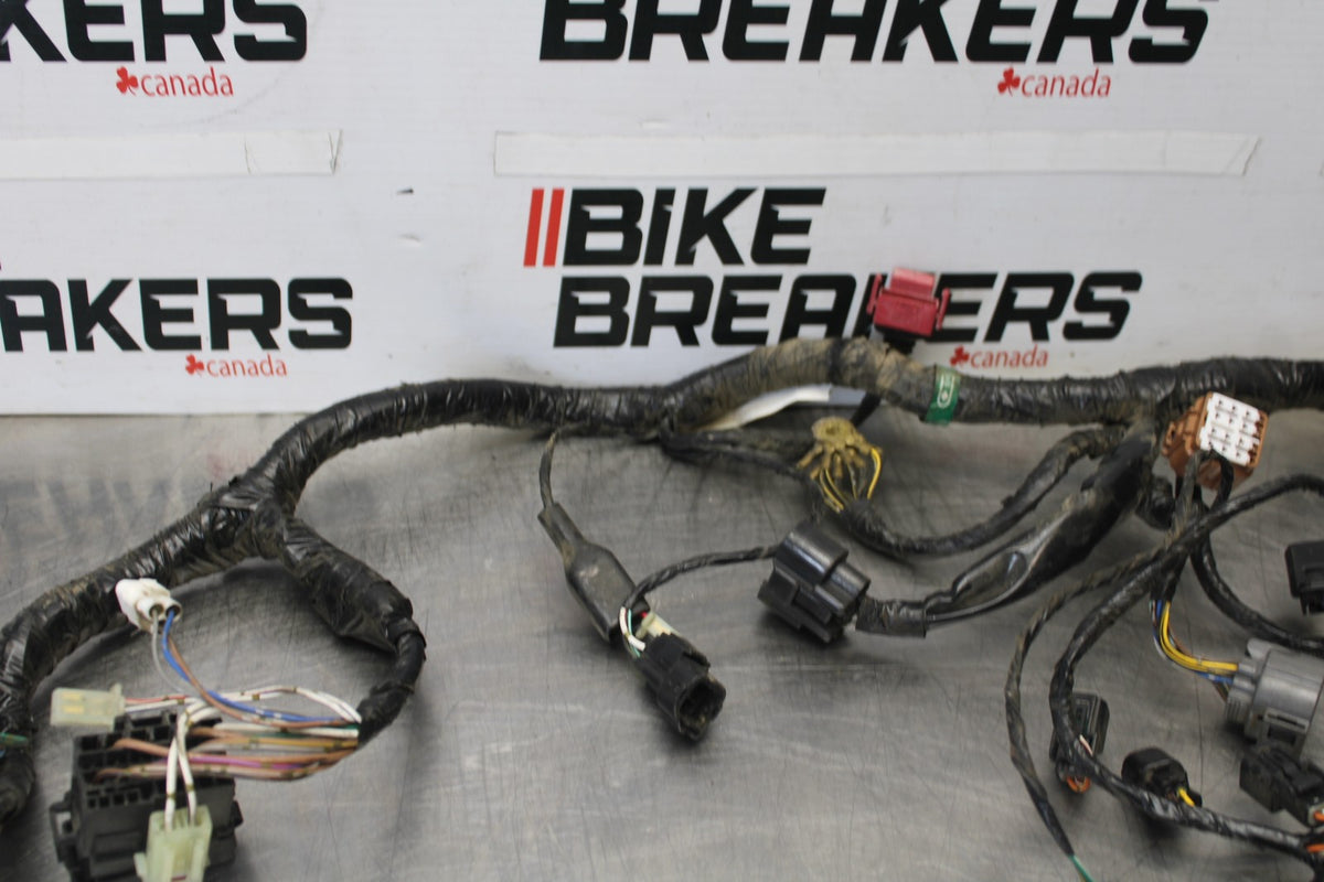 08 KAWASAKI NINJA ZX10R MAIN ENGINE WIRING HARNESS MOTOR WIRE LOOM BB902