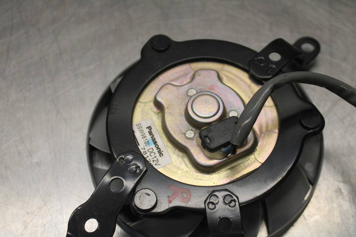 08-16 YAMAHA YZF R6 RIGHT ENGINE RADIATOR COOLING FAN MOTOR BB929