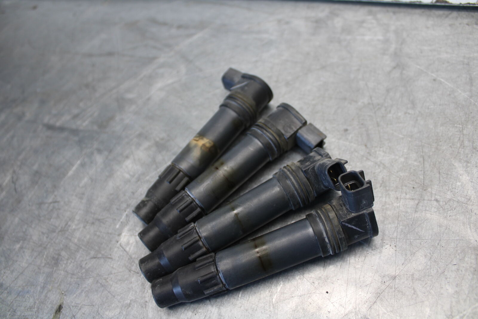 05-06 HONDA CBR600RR IGNITION COILS COIL SPARK PLUG CAPS 30700-MEE-641 BB655