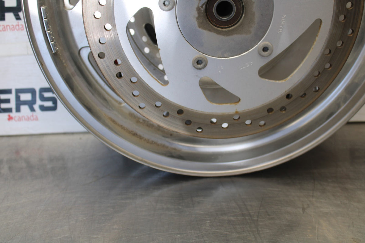 05-09 SUZUKI BOULEVARD C90 FRONT WHEEL FRONT RIM & ROTORS BB918