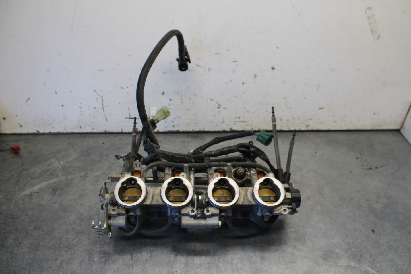 07-09 YAMAHA FZ6 MAIN FUEL INJECTORS / THROTTLE BODIES BB713