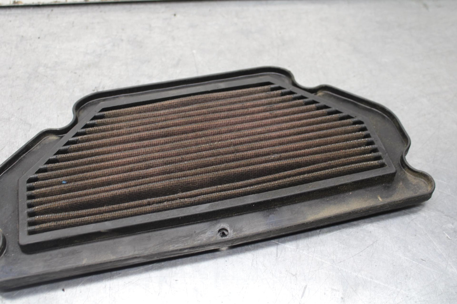 03-04 KAWASAKI NINJA ZX6RR AIRBOX AIR INTAKE K&N FILTER BB105