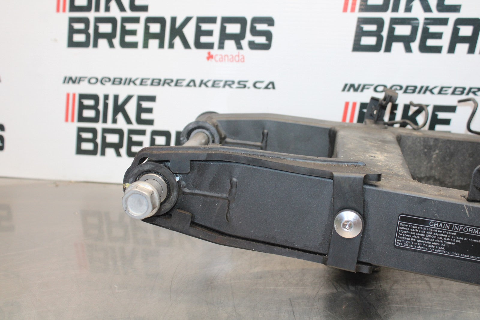 18-23 KAWASAKI NINJA 400 EX400 ABS REAR SWINGARM BACK SUSPENSION SWING ARM BB192