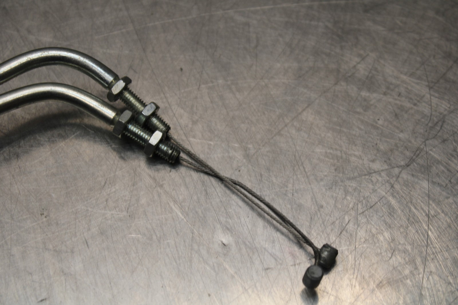 13-17 KAWASAKI NINJA 300 EX300 ABS THROTTLE CABLES LINES BB187