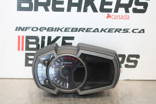 18-23 KAWASAKI NINJA 400 EX400 ABS SPEEDO TACH GAUGES DISPLAY CLUSTER BB192