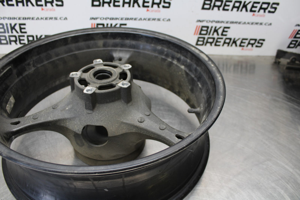 06-07 SUZUKI GSXR 600 REAR WHEEL BACK RIM BB178