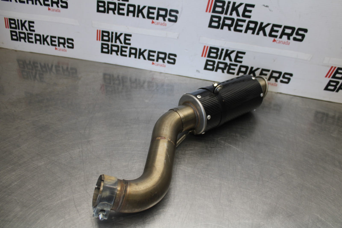 08-09 HONDA CBR1000RR MGP EXHAUST PIPE MUFFLER SLIP ON CAN SILENCER BB00