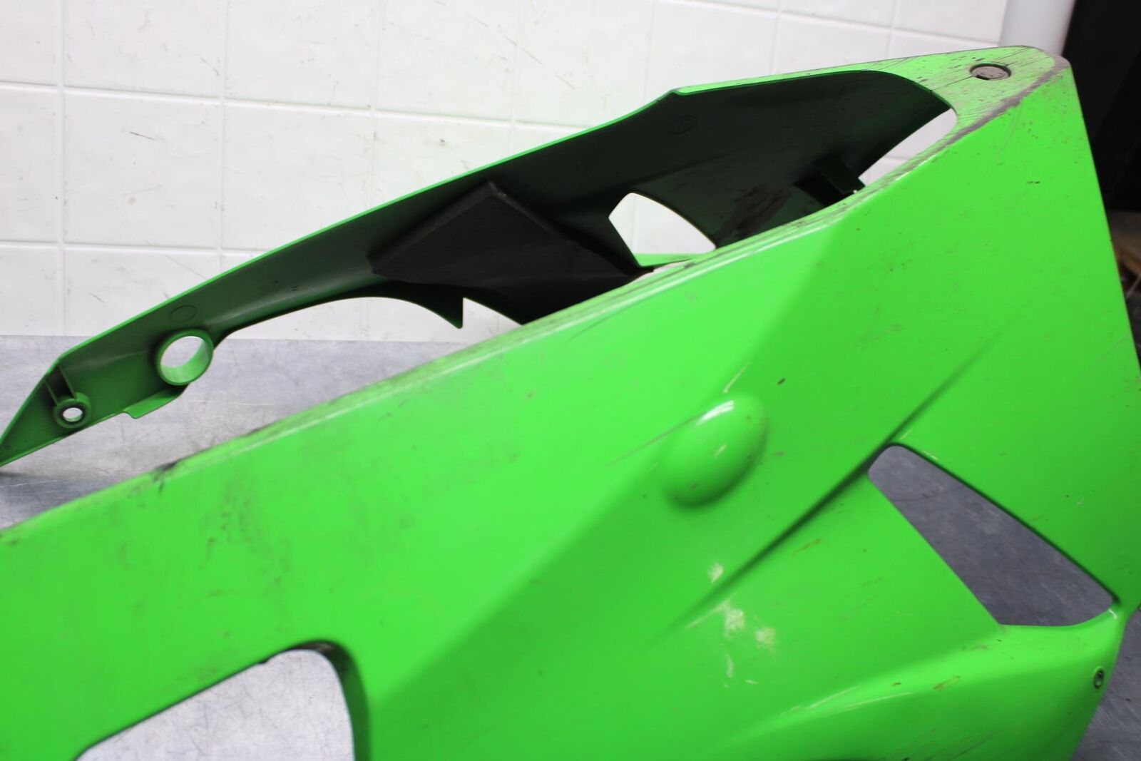 2011 Kawasaki Ninja ZX6R ZX600R LOWER BOTTOM BELLY FAIRING COWL BB587