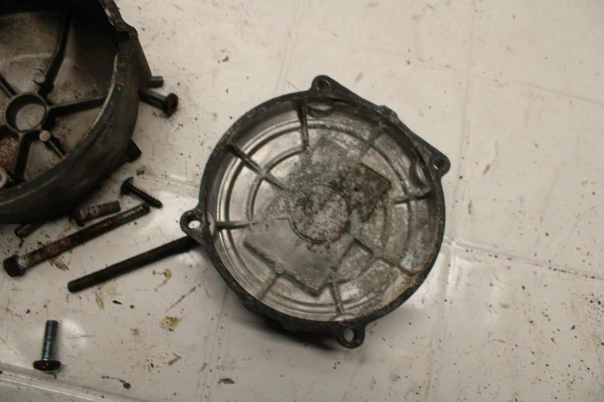 80-83 YAMAHA MAXIM 650 XJ650 STATOR COVER W/ ENGINE SIDE COVER BB403