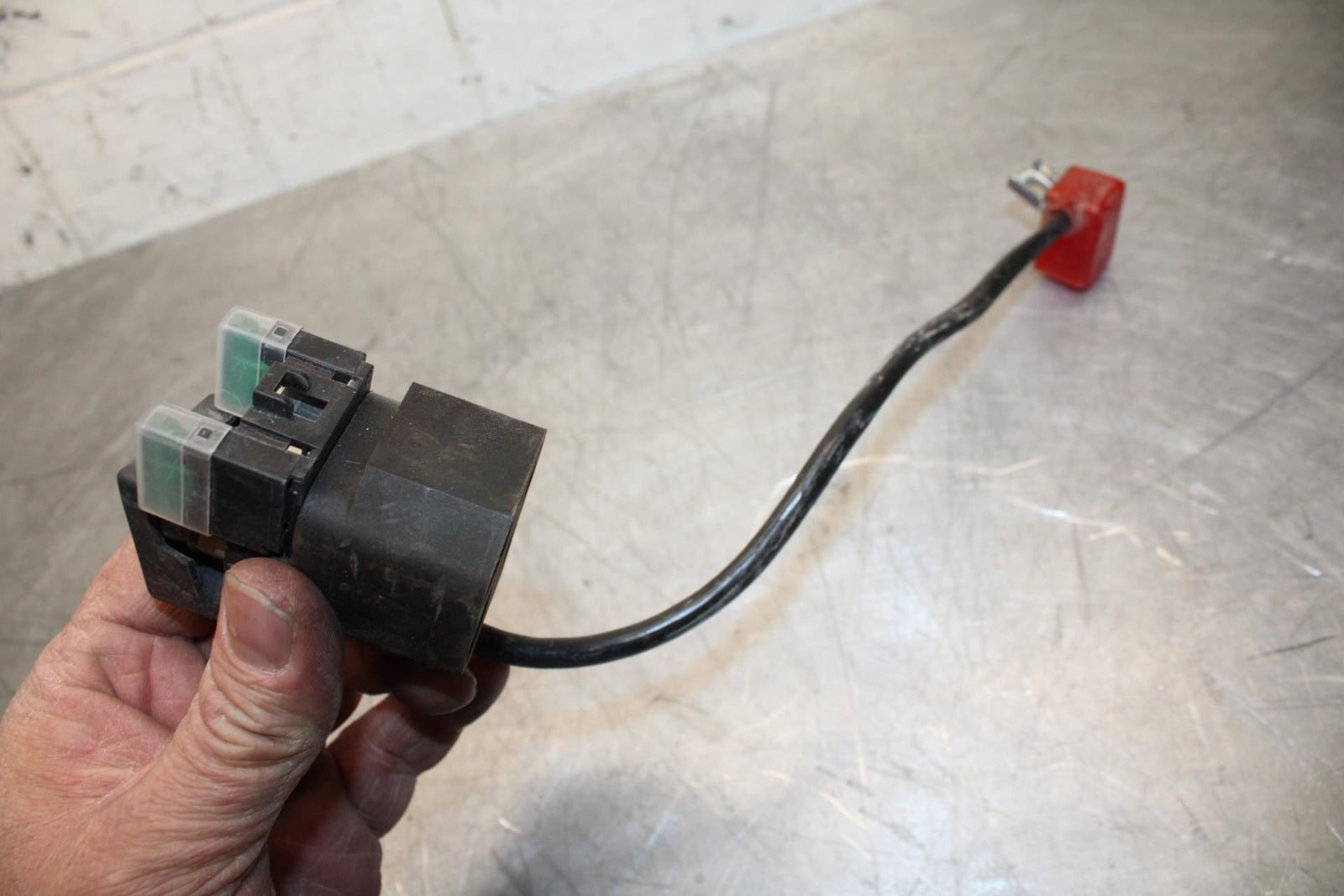 11-14 KAWASAKI VERSYS 650 LE 650C ENGINE STARTER RELAY STARTING MOTOR BB498