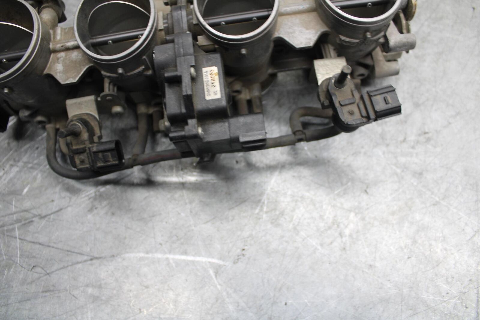 2009 Kawasaki Ninja ZX6R ZX600R MAIN FUEL INJECTORS / THROTTLE BODIES BB538