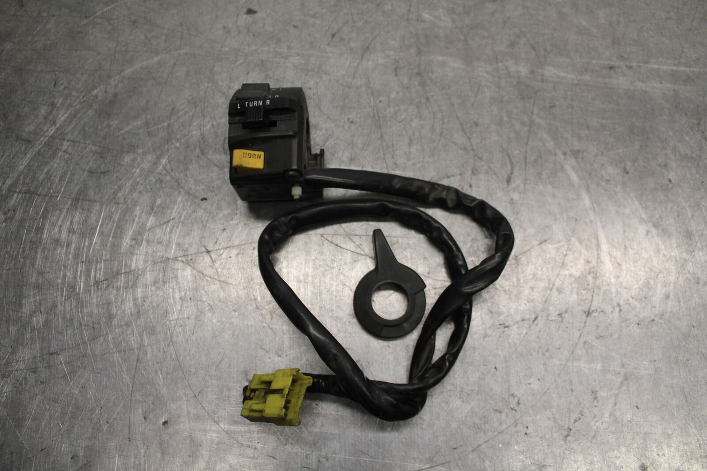 93 SUZUKI GSXR750W LEFT CLIP ON HANDLE HORN SIGNALS SWITCH SWITCHES  BB112