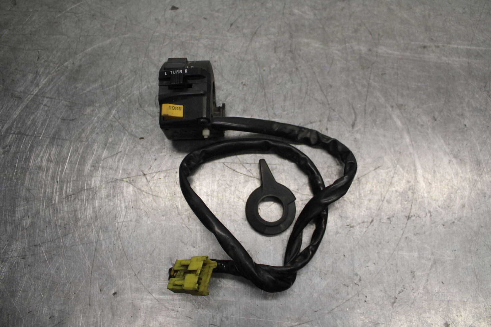 93 SUZUKI GSXR750W LEFT CLIP ON HANDLE HORN SIGNALS SWITCH SWITCHES  BB112