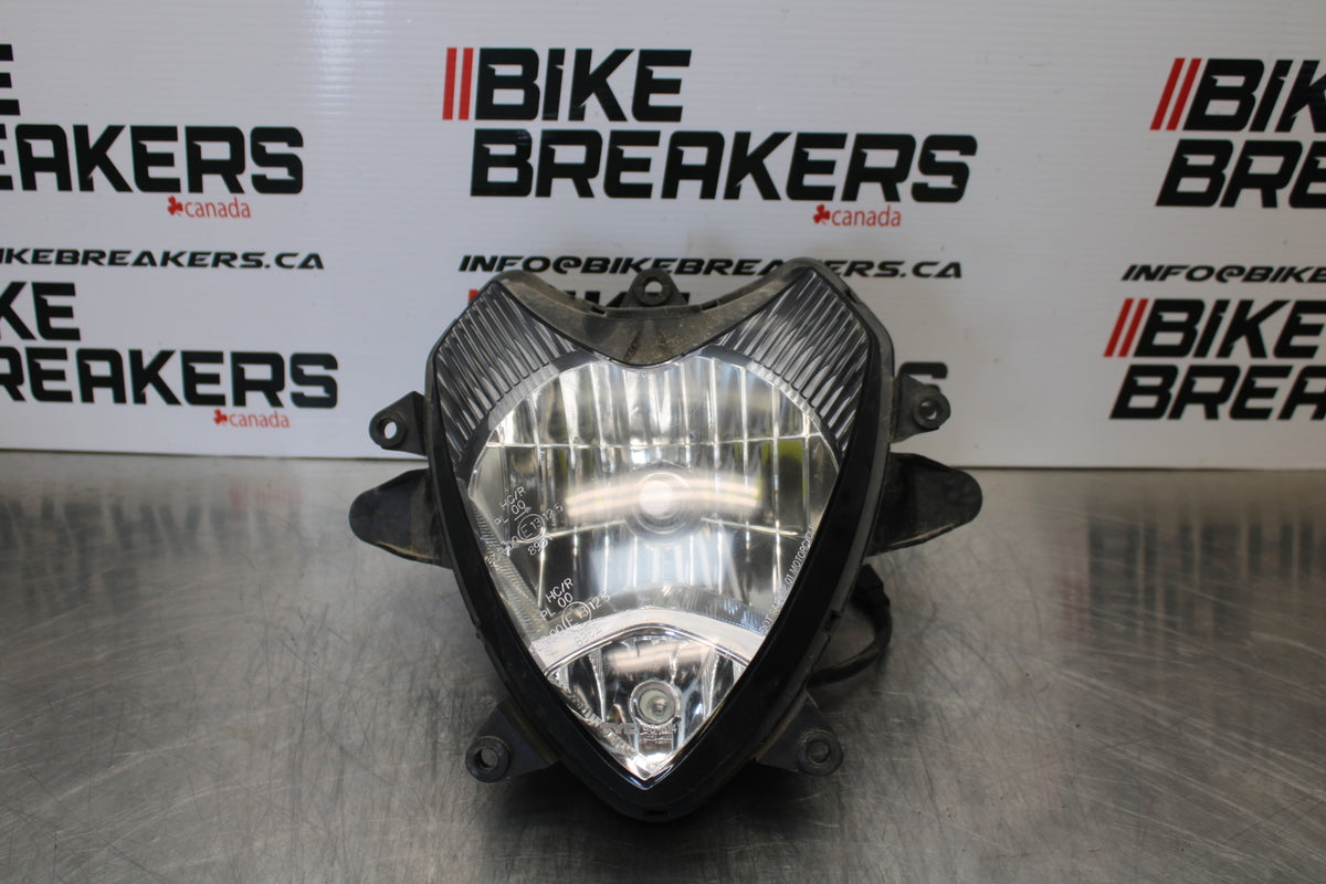 04-09 SUZUKI GS500F FRONT HEADLIGHT HEAD LIGHT LAMP BB165