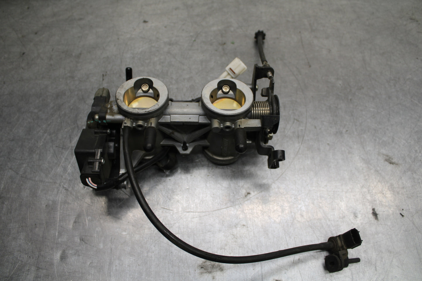 14-15 KAWASAKI NINJA 650 EX650F ABS MAIN FUEL INJECTORS / THROTTLE BODIES BB741