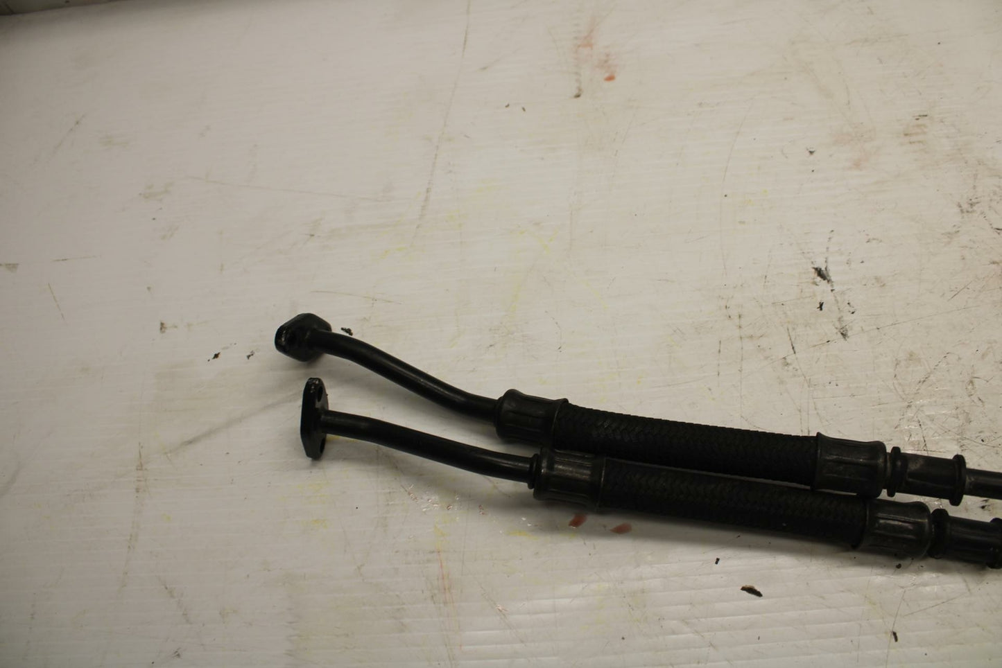 04-09 SUZUKI GS500F ENGINE MOTOR OIL COOLER HOSES  BB278