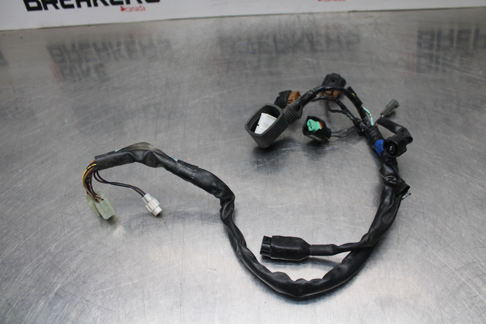 08-10 SUZUKI GSXR 600 HEADLIGHT SPEEDO GAUGES WIRING HARNESS WIRE LOOM BB202